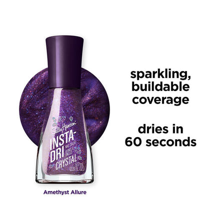 Sally Hansen Insta-Dri Nail Polish Crystal Collection Amethyst Allure