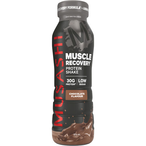 Musashi Muscle Recovery Shake Chocolate Drink 375ml