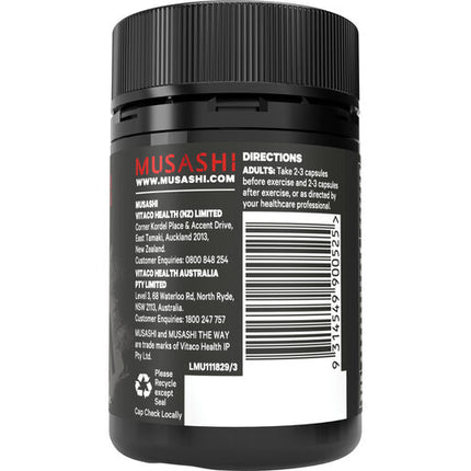 Musashi BCAA 60 Capsules