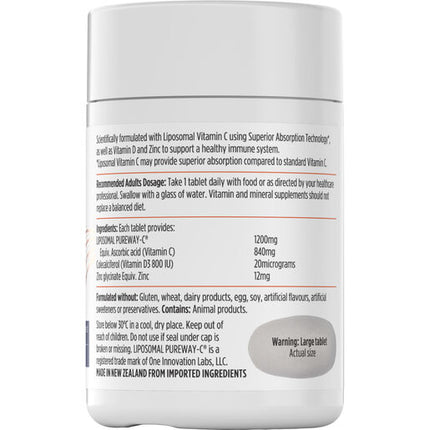 Nutra-Life Liposomal Vit C Advanced 30t