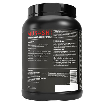 Musashi Whey Isolate Vanilla 900g