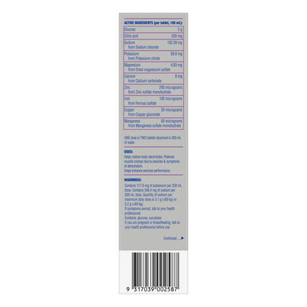 Hydralyte Plus Sports Berry Flavoured 20 Effervescent Tablets