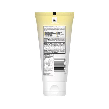 Neutrogena Sheer Zinc Face & Body Lotion Sunscreen SPF50 85ml