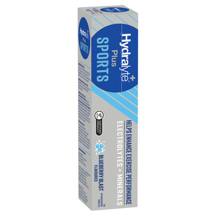 Hydralyte Plus Sports Blueberry Blast Flavoured 20 Effervescent Tablets