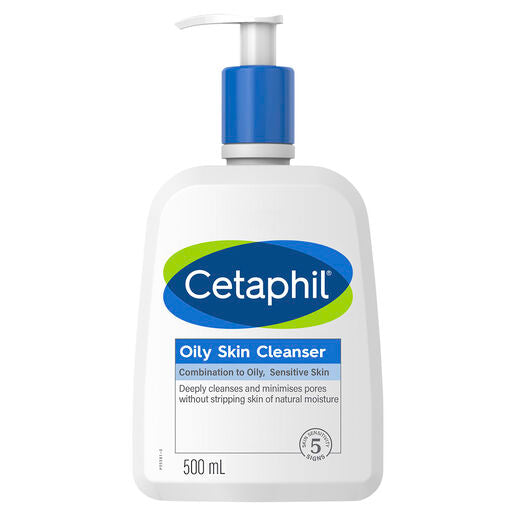Cetaphil Oily Skin Cleanser 473mL, Oily and Combination Skin