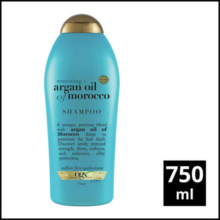 Ogx Renewing + Repairing & Shine Argan Oil Of Morocco Shampoo For Dry & Damaged Hair 750ml