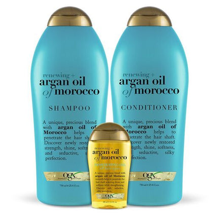 Ogx Renewing + Repairing & Shine Argan Oil Of Morocco Shampoo For Dry & Damaged Hair 750ml