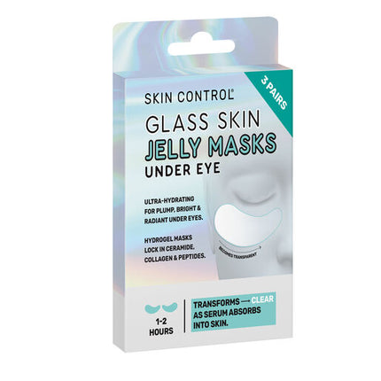 Skin Control Glass Skin Under Eye Jelly Masks 6pk