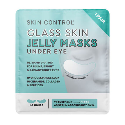 Skin Control Glass Skin Under Eye Jelly Masks 6pk