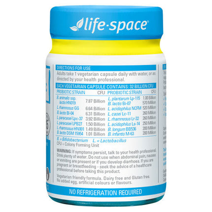 Life-Space Broad Spectrum Probiotic Advanced 90 Hard Capsules
