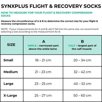 Synxplus Flight & Recovery Socks X-Large
