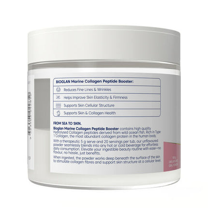 Bioglan Marine Collagen Peptide Booster 100g