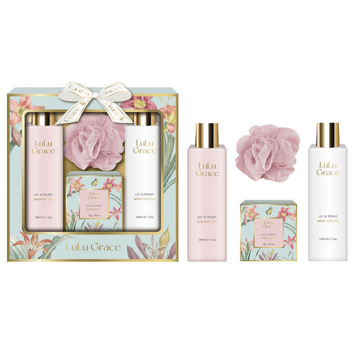 Lulu Grace Lily And Peony Bath Gift Set