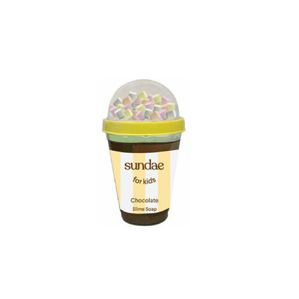 Sundae DIY Bath Soap Slime Set Milkshake Chocolate