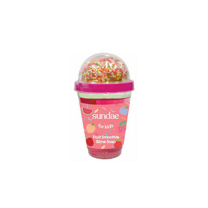 Sundae DIY Bath Soap Slime Set Milkshake Strawberry