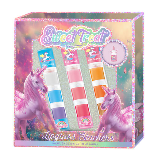Sweet Treat Lip Gloss Stackers Set