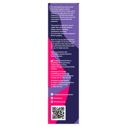 LifeStyles Sensation Max Condoms 8 Pack