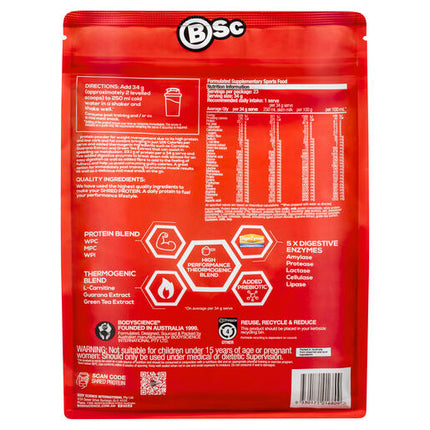Body Science BSc Shred Protein Chocolate 800g