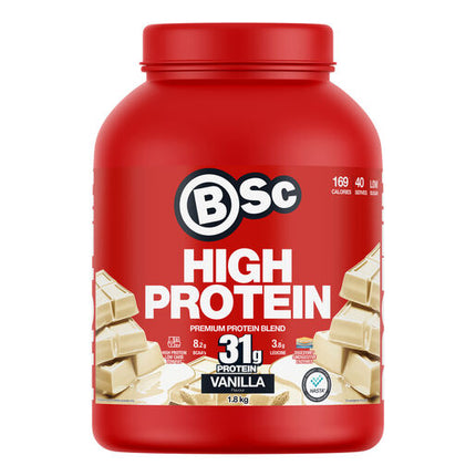 Body Science BSc High Protein Vanilla Flavour 1.8kg
