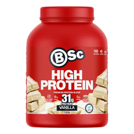 Body Science BSc High Protein Vanilla Flavour 1.8kg