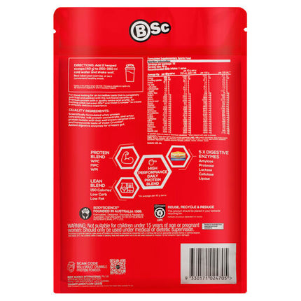 Body Science BSc Violet Crumble Protein Powder Caramel Honeycomb Flavour 400g
