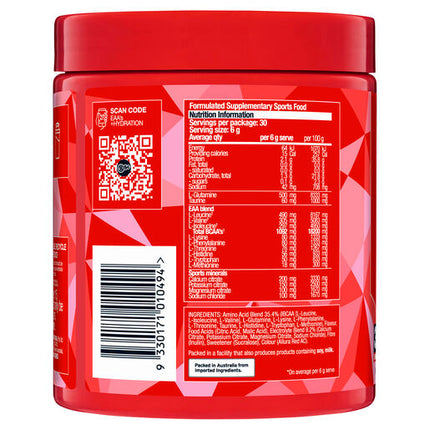 Body Science BSc EAA’s + Hydration Intra Workout Berry Flavour 180g