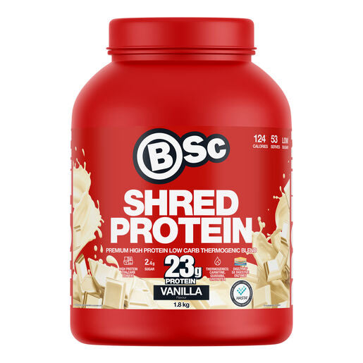 Body Science BSc Shred Protein Vanilla Flavour 1.8kg