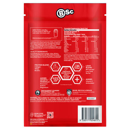 Body Science BSc x Chupa Chups Protein Water Cola 350g