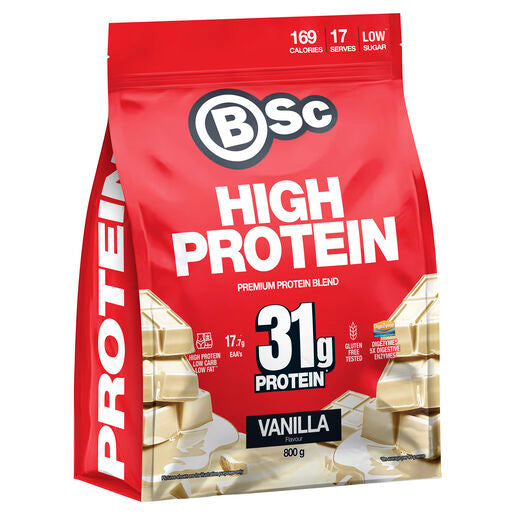 Body Science BSc High Protein Vanilla Flavour 800g