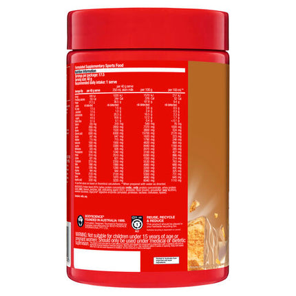 Body Science BSc x Violet Crumble Protein Powder Caramel Honeycomb Flavour 700g