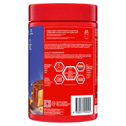 Body Science BSc x Violet Crumble Protein Powder Chocolate Honeycomb Flavour 700g