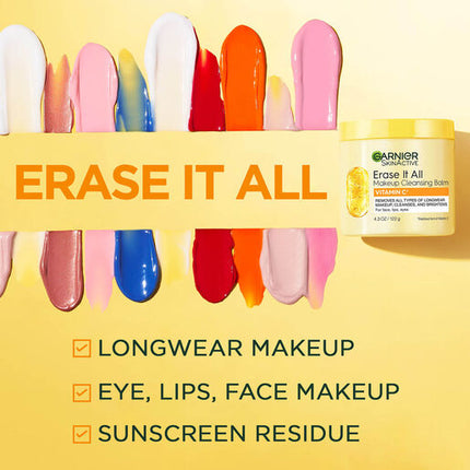Garnier Erase It All Makeup Cleansing Balm with Vitamin C 119g