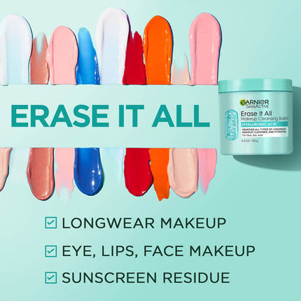 Garnier Erase It All Makeup Cleansing Balm with Hyaluronic Acid 119g