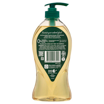 Palmolive Luminous Oils Body Wash 750mL, Northern Rivers Macadamia Oil & Peony, Nourish and Glow