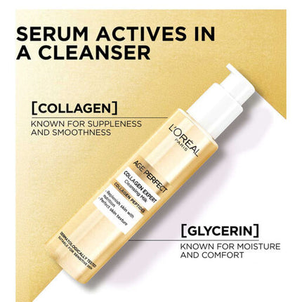 L'Oréal Paris Age Perfect Collagen Expert Nourishing Cleanser for All Skin types 150ml