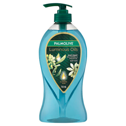 Palmolive Luminous Oils Liquid Body Wash East Coast Sea Fennel & Argan Oil 750mL