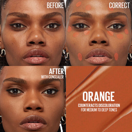 Maybelline Instant Anti-Age Eraser Eye Colour Correcting Concealer Orange