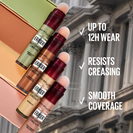 Maybelline Instant Anti-Age Eraser Eye Colour Correcting Concealer Green