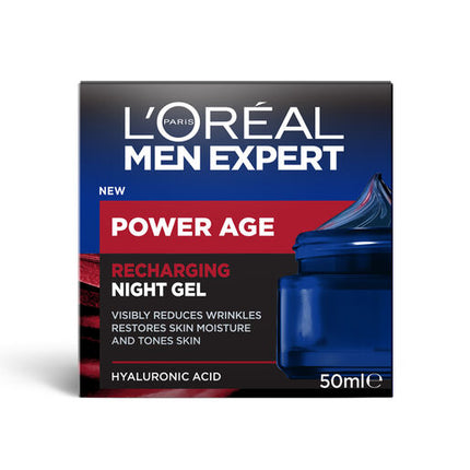 L'Oreal Paris Men Expert Power Age Recharging Night Gel 50ml