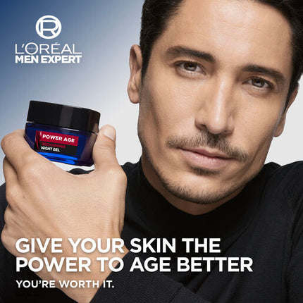 L'Oreal Paris Men Expert Power Age Recharging Night Gel 50ml