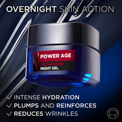 L'Oreal Paris Men Expert Power Age Recharging Night Gel 50ml