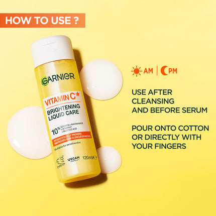 Garnier Vitamin C Liquid Brightener 120ml