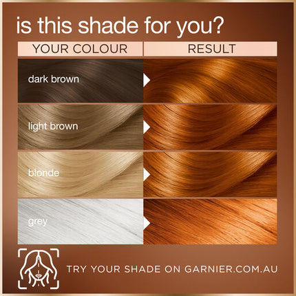 Garnier Good Hair Colour 7.43 Tumeric Copper