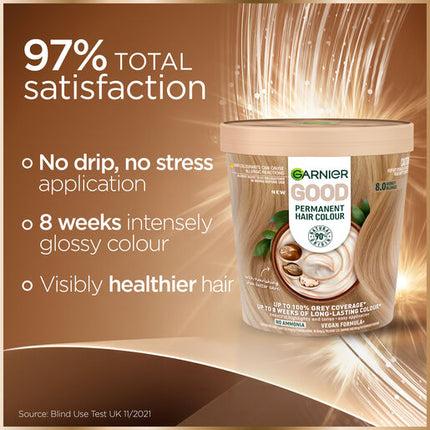 Garnier Good Hair Colour 8.0 Honey Blonde