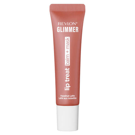 Revlon Glimmer Lip Treat Balm + Mask Hazelnut Latte 12ml