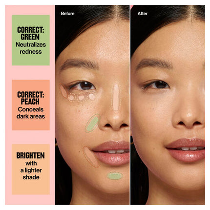 Revlon Glimmer Correcting Concealer 100 Green 9g