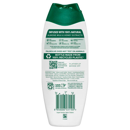 Palmolive Naturals Milk & Honey Body Wash 500mL