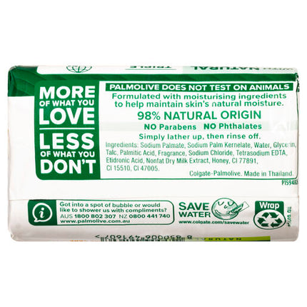 Palmolive Naturals Replenishing Soap with Milk & Honey 90g - 4 Pack