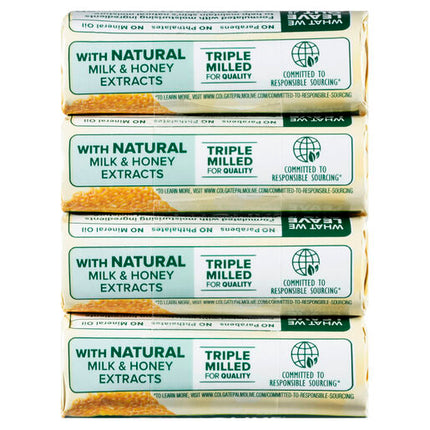 Palmolive Naturals Replenishing Soap with Milk & Honey 90g - 4 Pack