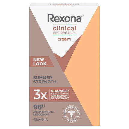 Rexona Women Clinical Protection Antiperspirant Summer Strength 45 mL